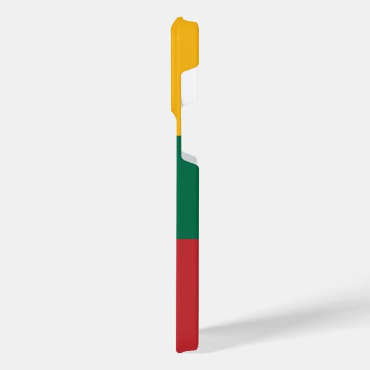 リトアニア国旗 iPhoneケース (左側面)