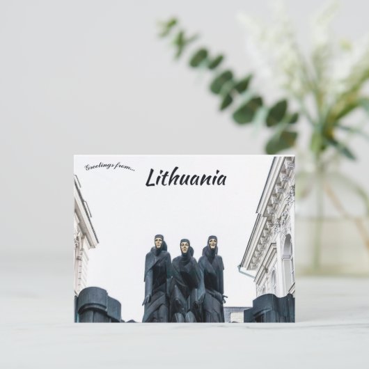 リトアニア国立劇場三館 ポストカード (スタンド正面)