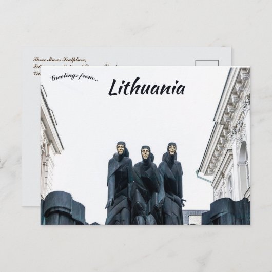 リトアニア国立劇場三館 ポストカード (正面/裏面)