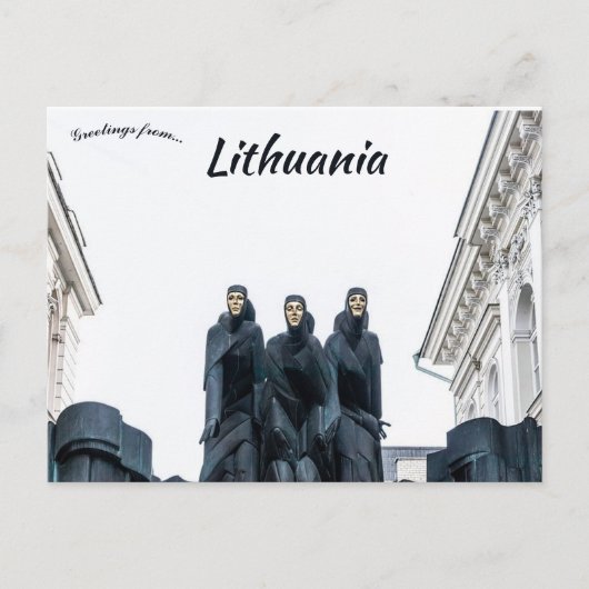 リトアニア国立劇場三館 ポストカード (正面)