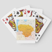 リトアニア地図 トランプ (裏面)