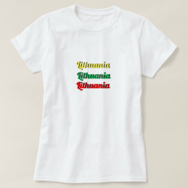 リトアニア女性 Tシャツ