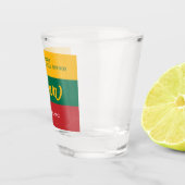 リトアニア独立記念日の国旗 ショットグラス (右)