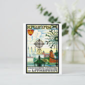 リトアニア，カウナスヴィンテージのはがき ポストカード (スタンド正面)