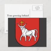 リトアニア・カウナス市 ポストカード (正面/裏面)