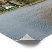 リトアニア、トラカイ。アイランドキャッスル2 ポスター (角)