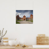 リトアニア、トラカイ、トラカイ歴史国民国家4 ポスター (キッチン)