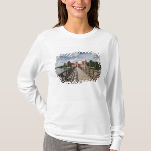 リトアニア,トラカイ,トラカイ歴史的国家公園 Tシャツ (正面)