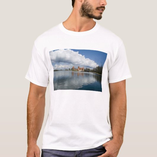 リトアニア トラカイ 半島城 Tシャツ (正面)