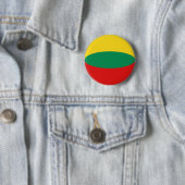 リトアニア・フィシェイ国旗のボタン 缶バッジ (インサイチュ)