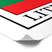 リトアニア ポスター (角)