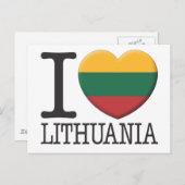 リトアニア ポストカード (正面/裏面)