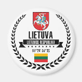 リトアニア マグネット (正面)