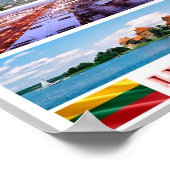 リトアニア – モザイク –  ポスター (角)