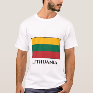 リトアニア(リトアニア)旗 Tシャツ