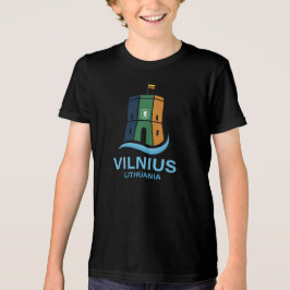 リトアニア ヴィリニュス トライブレンドTシャツ