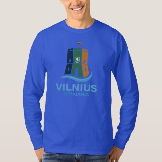 リトアニア ヴィリニュス Tシャツ (正面)
