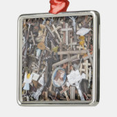 リトアニア,中央リトアニア,サウリアイ,ヒル2 メタルオーナメント (左)