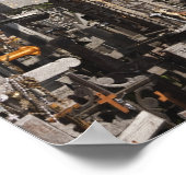 リトアニア，中央リトアニア，サウリアイ，ヒル3 ポスター (角)