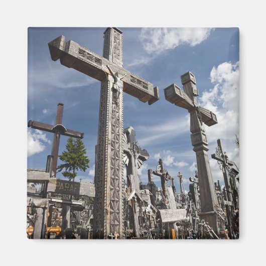 リトアニア，中央リトアニア，サウリアイ，ヒル3 マグネット (正面)