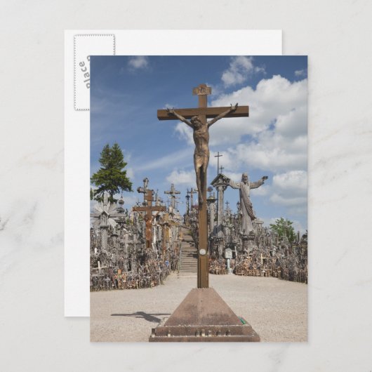 リトアニア,中央リトアニア,サウリアイ,ヒル4 ポストカード (正面/裏面)