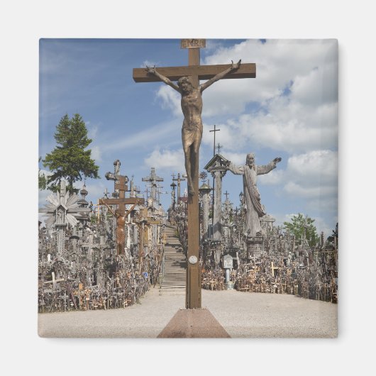 リトアニア，中央リトアニア，サウリアイ，ヒル4 マグネット (正面)