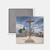 リトアニア，中央リトアニア，サウリアイ，ヒル6 マグネット (正面/裏面)