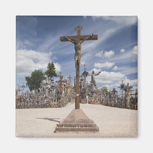 リトアニア，中央リトアニア，サウリアイ，ヒル6 マグネット (正面)