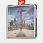 リトアニア，中央リトアニア，サウリアイ，ヒル6 メタルオーナメント (左)