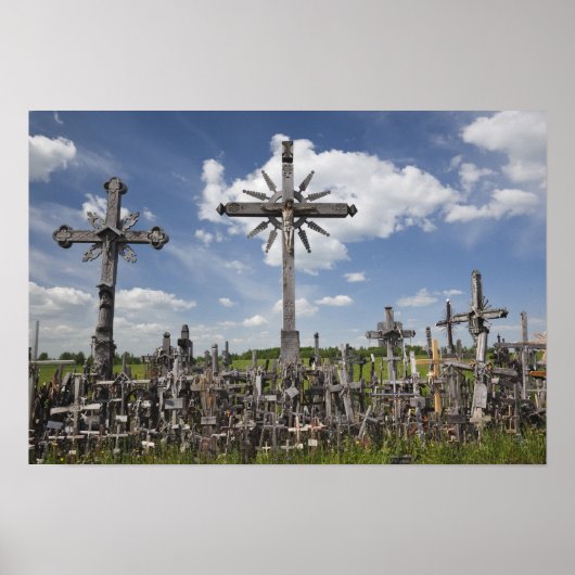 リトアニア，中央リトアニア，サウリアイ，ヒル7 ポスター (正面)