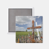 リトアニア，中央リトアニア，シャウリアイ，ヒル マグネット (正面/裏面)