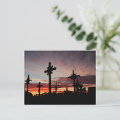 リトアニア、十字架の丘 ポストカード (スタンド正面)