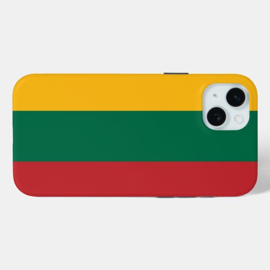 リトアニア Case-Mate iPhoneケース (裏面 (横))