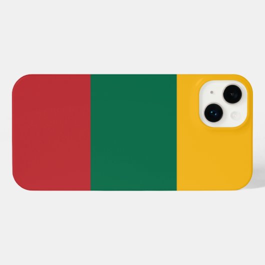 リトアニア iPhoneケース (裏面横)