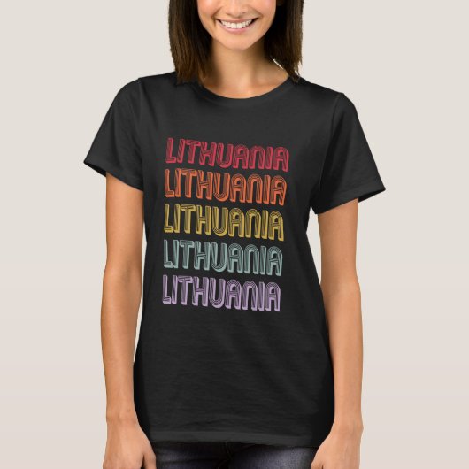 リトアニア Tシャツ (正面)