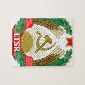 リトアニアSSRの紋章- Lietuvos TSR Herbas ジグソーパズル (横)