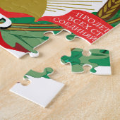 リトアニアSSRの紋章- Lietuvos TSR Herbas ジグソーパズル (側面)