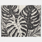 リトグラフスタイル フリースブランケット (正面(横))