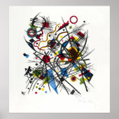 リトグラフバイカンディンスキーファインアート ポスター (正面)