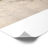 リトマスの戦場の地形図 ポスター (角)