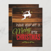 リトメリールクリスマスカ素朴ード シーズンカード (正面/裏面)