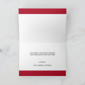 リトメリールクリスマスホリデーカード シーズンカード (内部)