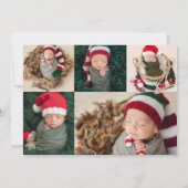 リトメリール・クリスマス・ホリデー・バース・アナウンス シーズンカード (裏面)