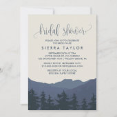 リトリートザマウンテンズブライダルシャワー 招待状 (正面)