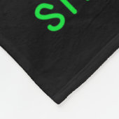 リトルいけなしかし素敵なクリスマスキャリバリーキングチャールズ フリースブランケット (角)