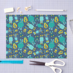 リトルおもしろいカートーンモンスターズ誕生日 薄葉紙