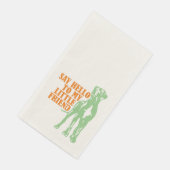 リトルおもしろいグレートダン紙ゲストタオル (コーナー)