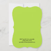 リトルおもしろいモンスターバースデーパーティー 招待状 (裏面)