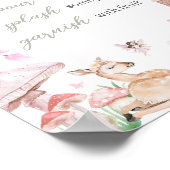 リトルお洒落フェアリー赤ちゃんシャワー母オサバー ポスター (角)