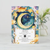 リトルお洒落ムーン誕生日 招待状 (スタンド正面)